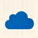 Microsoft OneDrive logotipo vizualizacija